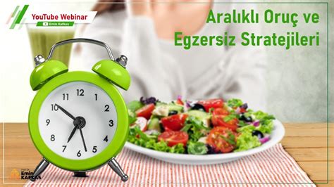 Aralıklı Oruç ve Egzersiz Performansı